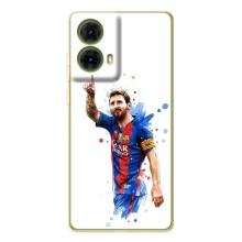 Чехлы Месси для Motorola MOTO G85 (AlphaPrint) (Лео Месси)