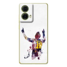 Чехлы Месси для Motorola MOTO G85 (AlphaPrint) (Messi Barca)