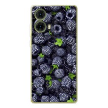 Чохли з фруктами для Motorola MOTO G85 (VPrint) (Ожина)