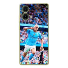Чехлы с футболистом Ерлинг Холанд для Motorola MOTO G85 (AlphaPrint) (фанаты Холанда)