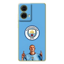 Чехлы с футболистом Ерлинг Холанд для Motorola MOTO G85 (AlphaPrint) (Холанд Манчестер Сити)