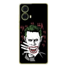 Чехлы с картинкой Джокера на Motorola MOTO G85 (Hahaha)