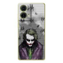 Чехлы с картинкой Джокера на Motorola MOTO G85 (Joker клоун)