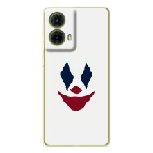 Чехлы с картинкой Джокера на Motorola MOTO G85 (Лицо Джокера)