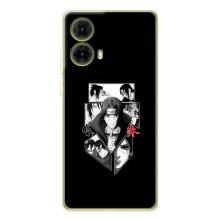 Чехлы с картинкой Итачи Учиха на Motorola MOTO G85 – Коллаж Итачи