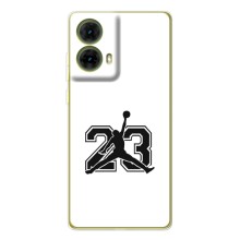 Чехлы для Motorola MOTO G85 - с картинкой JORDAN (AlphaPrint) (Jordan 23)