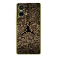 Чехлы для Motorola MOTO G85 - с картинкой JORDAN (AlphaPrint) (Logo Jordan)