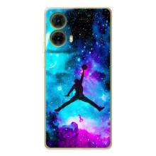 Чехлы для Motorola MOTO G85 - с картинкой JORDAN (AlphaPrint) (Яркий Джордан)