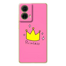 Чехол с картинкой (Стильные) для Мото G85 - (AlphaPrint) (Princess)