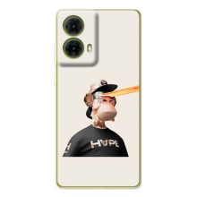 Чохли з Мавпами NFT для Motorola MOTO G85 (AlphaPrint) (мавпа NFT в окулярах)