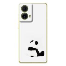 Чехлы с Пандами на Motorola MOTO G85 – Панда обиделся