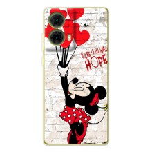 Чехол Disney Mouse Motorola MOTO G85 (PREMIUMPrint) (Heart Minni)