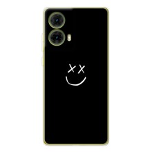 Чехол для Мото G85 - (AlphaPrint) с печатью (ТОП продаж) (Смайл)