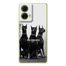 Чохол ДОБЕРМАН  для Motorola MOTO G85 – Три добермана