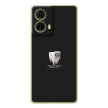 Чехол Майнкрафт на Motorola MOTO G85 (AlphaPrint) Minecraft (Овечка Майнкрафт)