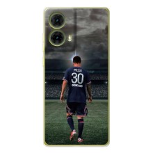 Чехол Месси футболист для Motorola MOTO G85 – Месси в ПСЖ
