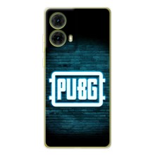 Чеjхол PUBG для Мото G85 (AlphaPrint) (Лого PUBG)