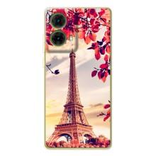 Чехол с Эйфелевой башней на Motorola MOTO G85 – Paris photo