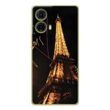 Чехол с Эйфелевой башней на Motorola MOTO G85 – Paris