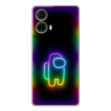 Чехол Амонг Ас для Motorola MOTO G85 (AlphaPrint) (Яркий скин)