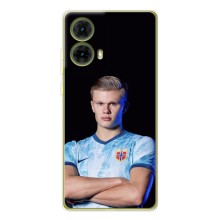 Чохол з картинкою Ерлінг Холанд на Motorola MOTO G85 (Холанд Норвежець)