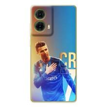 Чехол Криштиану Роналду для Motorola MOTO G85 (AlphaPrint) (CR7 Real)