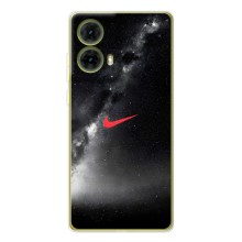 Чохол для Motorola MOTO G85 - з принтом Найк (AlphaPrint) (Найк червоний)
