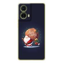 Чехол Санта Клаус для Motorola MOTO G85 (Подарки от Санты)