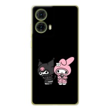Чехол с кроликом Куроми на Motorola MOTO G85 (Куроми и Мелоди)
