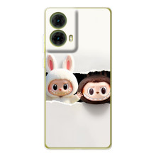 Чехол с Лабубу на Motorola MOTO G85 – Лабубу