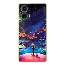 Космические Чехлы для Мото G85 (VPrint) (Галактический вид)
