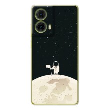 Космические Чехлы для Мото G85 (VPrint) (На луне)