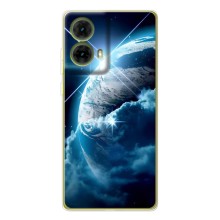 Космические Чехлы для Мото G85 (VPrint) (Земля с космоса)