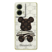 Крутые Чехлы Луи Виттон для Motorola MOTO G85 (AlphaPrint) (Медведь LV)
