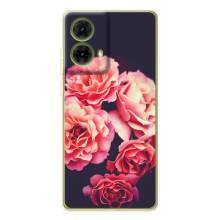 Чехлы с тематикой "ЦВЕТЫ" на Motorola MOTO G85 (Бутоны)