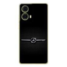 Силиконовый бампер с картинкой машины на Motorola MOTO G85 – Mercedes
