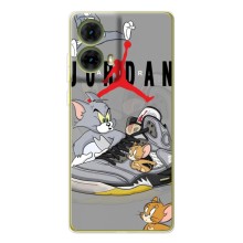 Силиконовый Чехол Nike Air Jordan на Мото Джи85 (Air Jordan)