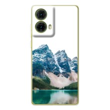 Силіконовий чохол з КАРТИНКАМИ літо для Motorola MOTO G85 (AlphaPrint) (Гори)