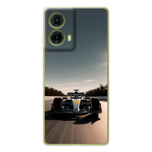 Чехол с прнтом Формула 1 на Motorola MOTO G85 – Болід Ф1