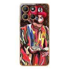 Бренднові Чохли для Motorola MOTO G86 Power - (PREMIUMPrint) (Mario LV)