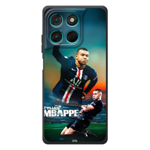 Чехол (TPU) с Футболистом на Motorola MOTO G86 Power – MBAPPE