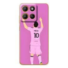 Чехлы Лео Месси в Майами на Motorola MOTO G86 Power (Празднование Месси)