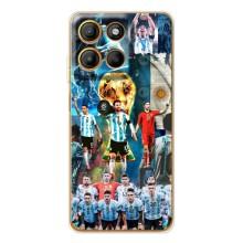 Чехлы Месси для Motorola MOTO G86 Power (AlphaPrint) (Аргентина Месси)