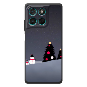 Чехлы на Новый Год Motorola MOTO G86 Power – Снеговички