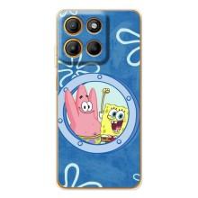 Чехол Губка Боб для Мото Джи86 Павер (В иллюминаторе)