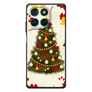 Чехол Новогодняя Елка на Motorola MOTO G86 Power – Новогодний принт