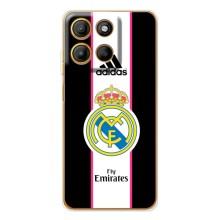 Чехол для Motorola MOTO G86 Power с принтом Реал Мадрид – Лого Real Madrid