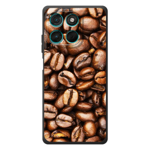 Чохол з зображенням смачної їжі для Motorola MOTO G86 Power – Кава