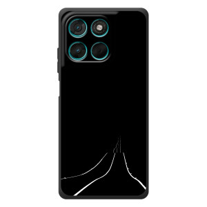 Чохол з картинками на чорному фоні для Motorola MOTO G86 Power – Дорога
