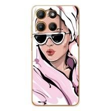 Чехол с картинкой Модные Девчонки Motorola MOTO G86 Power